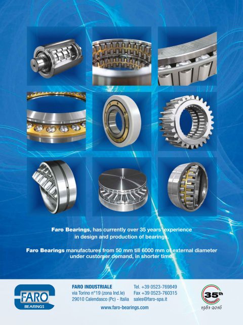 Experience in design and production of bearings